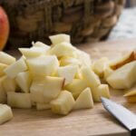 How do you feed an apple to a hermit crab?